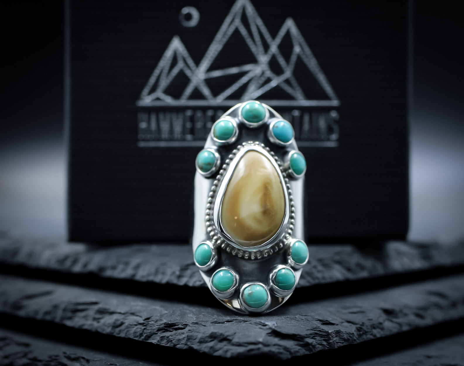 Elk Ivory Ring