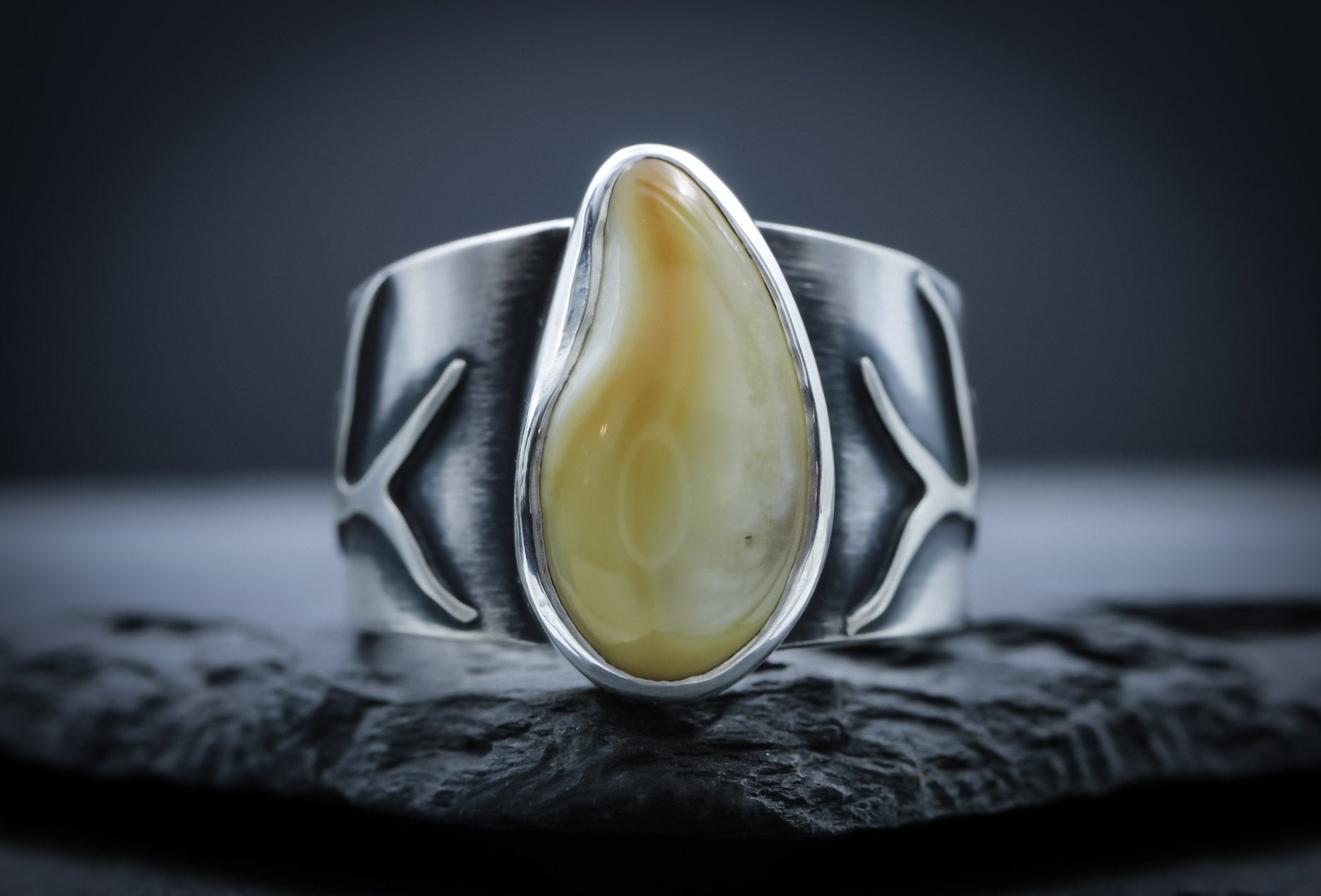 Elk Ivory Ring