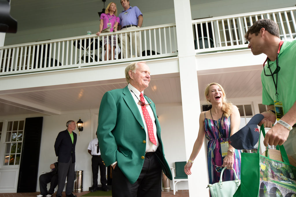 Laughing with Jack Nicklaus