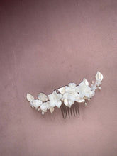 Load image into Gallery viewer, Lucy Silver Hair Comb