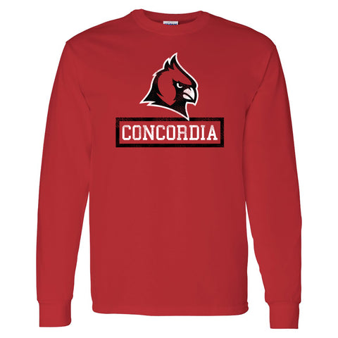 Concordia Cardinals Cheer Longsleeve T-Shirt - Red – Concordia Ann Arbor