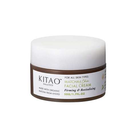 KITAO Matcha + Chia Facial Cream