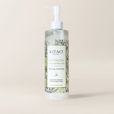 KITAO Matcha + Chia Exfoliating Gel