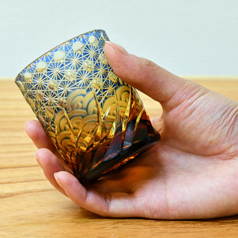 山田硝子商品　江戸切子 オールドグラスの画像