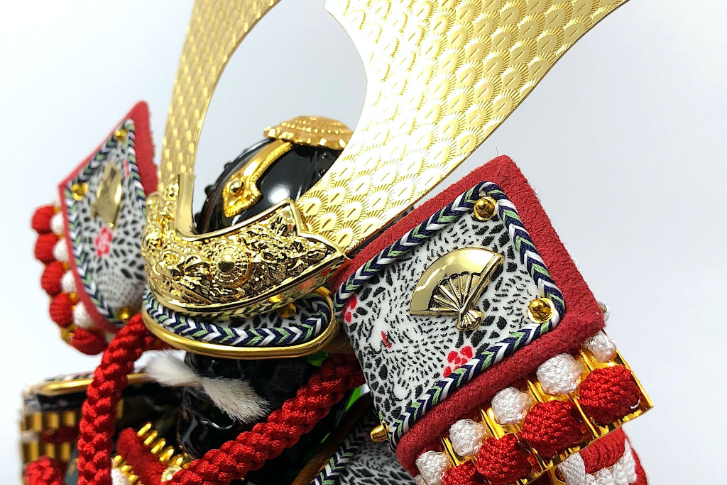 五月人形　甲冑飾り　鎧飾り　昭和39年前後の作品