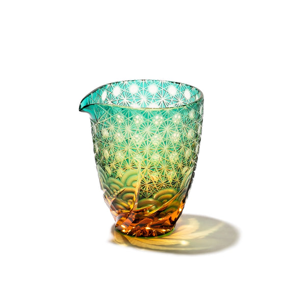 Yamada GLass Works 縁繋ぎ 江戸切子 クリスタルガラス インテリア