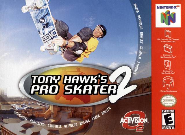 tony hawk pro skater 5 character list