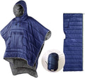 Winter Sleeping Bag |Poncho Wearable  Winter Camping Stadium Outdoor Warm Sleeping Quilt - Football Camping Quilt