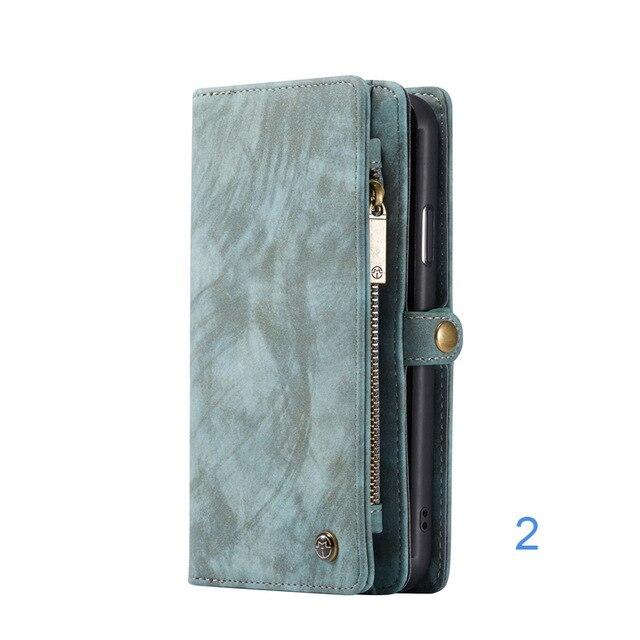 Luxury Leather Phone Case for iPhone 11 X XR XS Max 8 7 6s Plus | Phone Case Wallet Cover