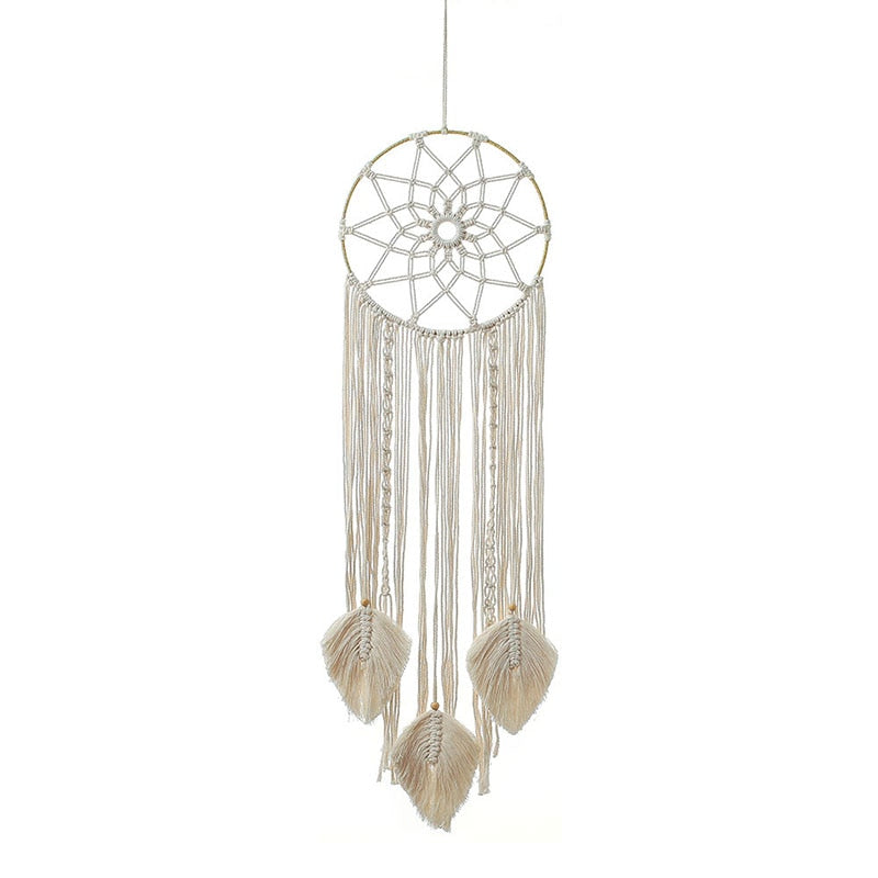 Bohemian Dream Catcher Tapestry Hand Woven Soft Wall Hanging Tassel Macrame Pendant Home Bedroom Decoration Boho #ns23 _mkpt