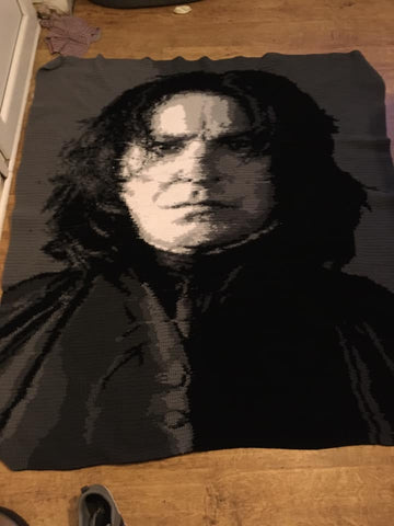 Severus Snape Crochet Photoghan