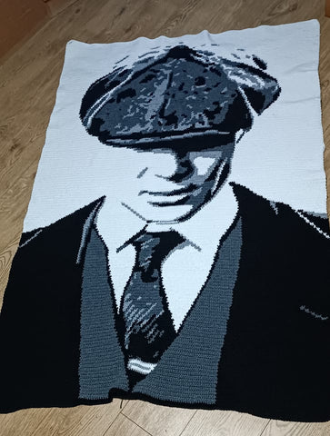 Peaky Blinders Crochet Graphghan Pattern