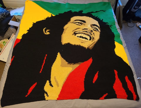 Bob Marley Graphghan