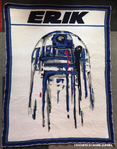 R2D2 Graphghan Pattern