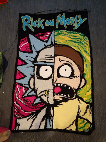 Rick & Morty Graphghan