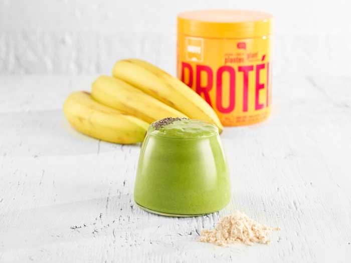 MOVE Recette smoothie protéiné vert-louté