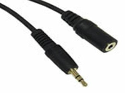 3.5 mm stereo male-female extension Audio Cable 25 Ft. TRS