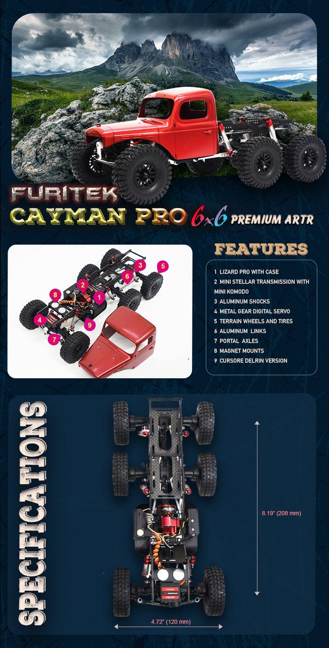 Furitek Galaxy 4.5KG High Torque 0.10sec Aluminum Case Titanium Gear D