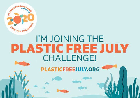 plastic free july 2020 banner
