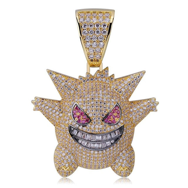 real diamond gengar chain