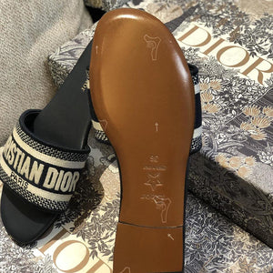 christian dior sandals bottom