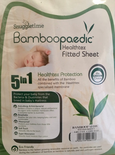 bamboopaedic large cot mattress