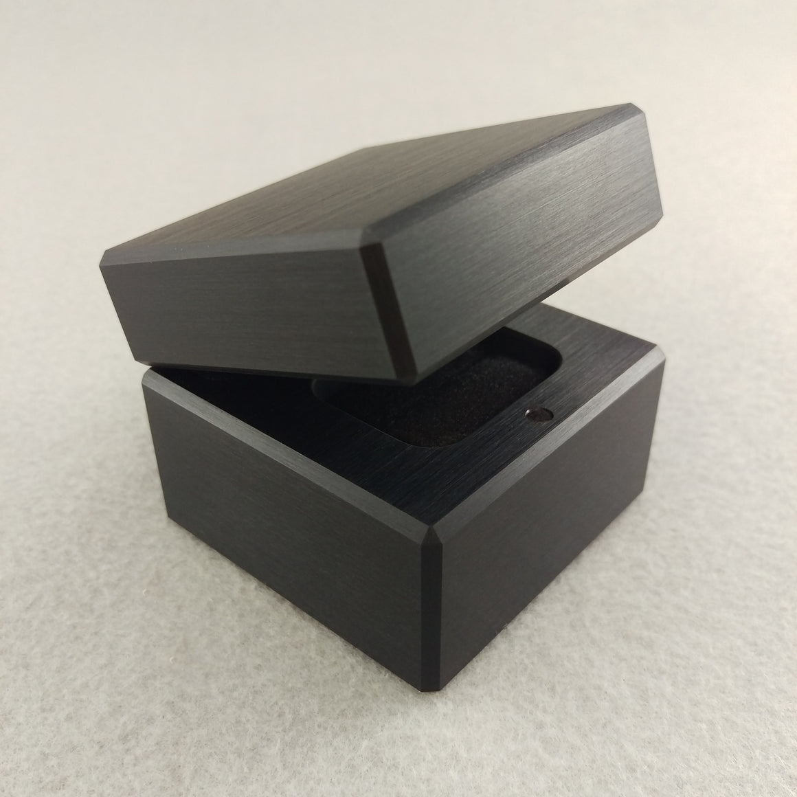 black ring box