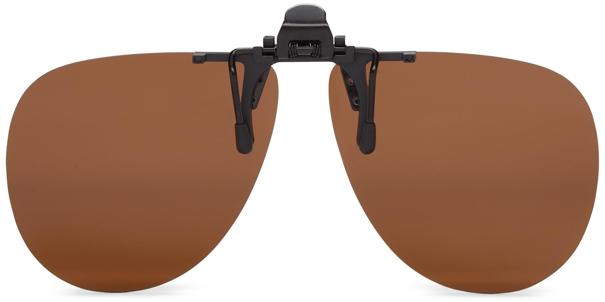 Collega Implicaties referentie ICU Eyewear - Clip-&-Flip Aviator Polarized Sunglasses Fisherman Eyewear