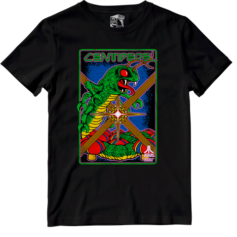 Atari Centipede Officially Licensed Tee in Collaboration with Difuzed #KeepingTheGameAlive