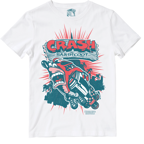 Crash Bandicoot Collaboration Tee by Seven Squared and WeLoveThis. Together #KeepingTheGameAlive
