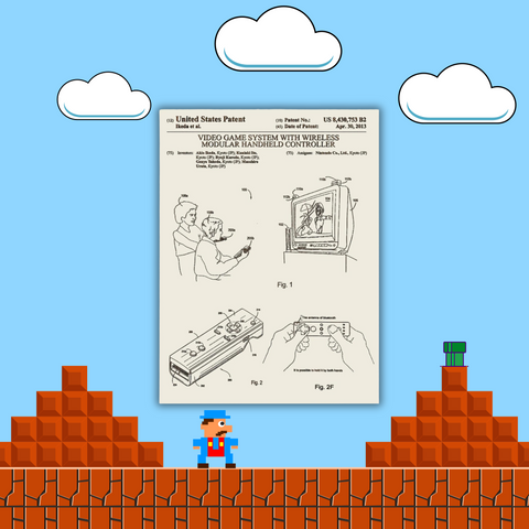 nintendo wii patent