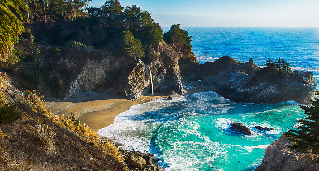 overlooking a beach Big Sur mischa blog