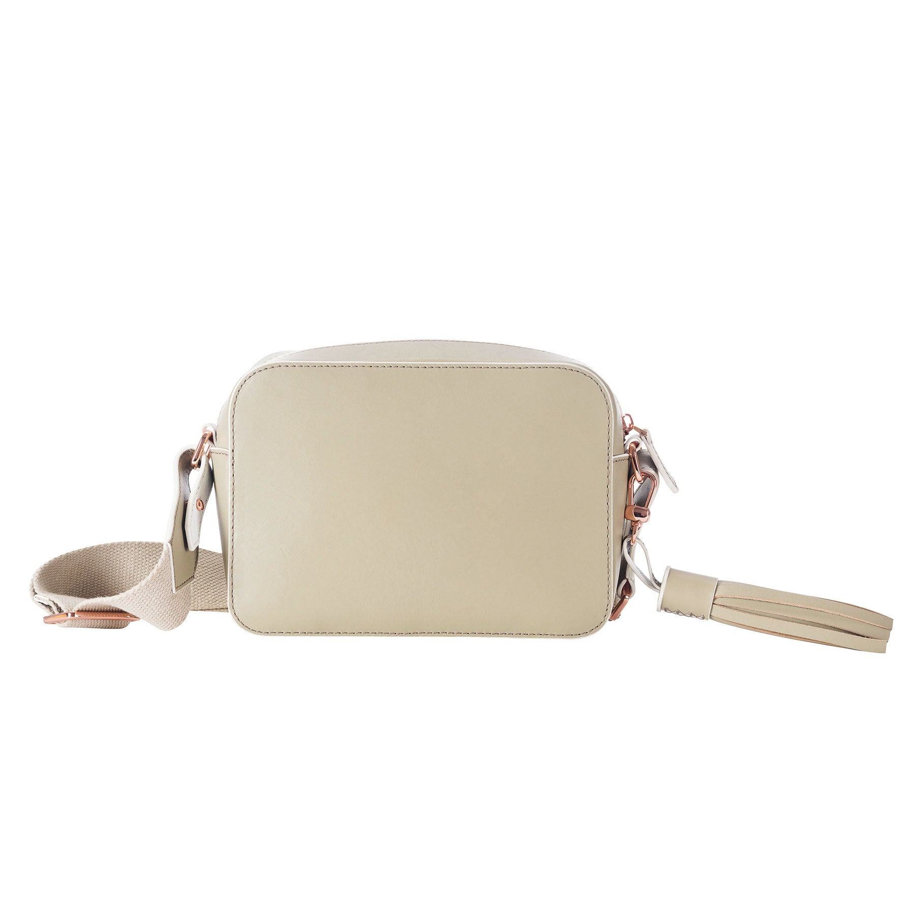 Monogram Crossbody - Stone – MISCHA