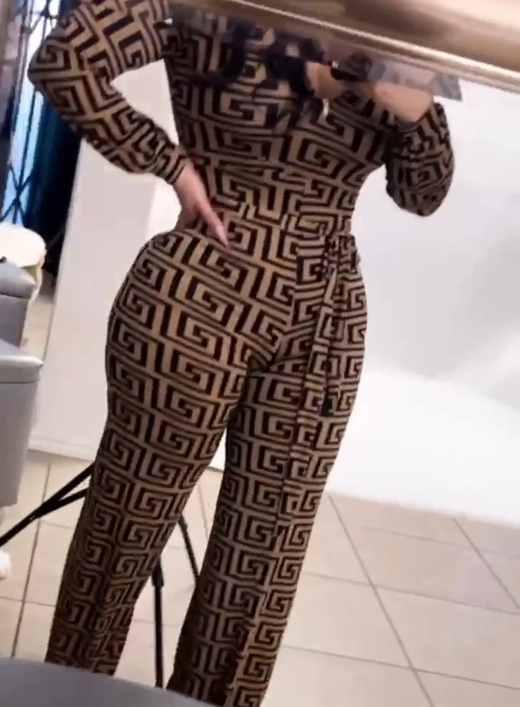 fendi inspired jumpsuit