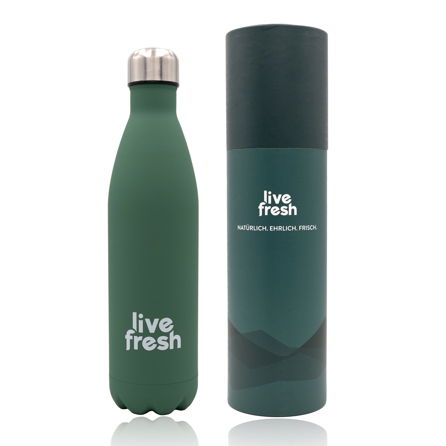 LiveFresh Wasserflasche - Thermoflasche - 750ml - LiveFresh product image