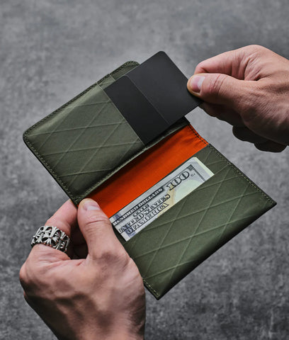 ARK Bifold Wallet in Dark Green