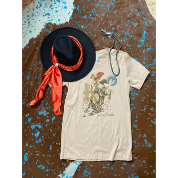 Hold On Cowgirl Graphic Tee