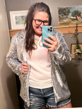 Sequin and the City Blazer