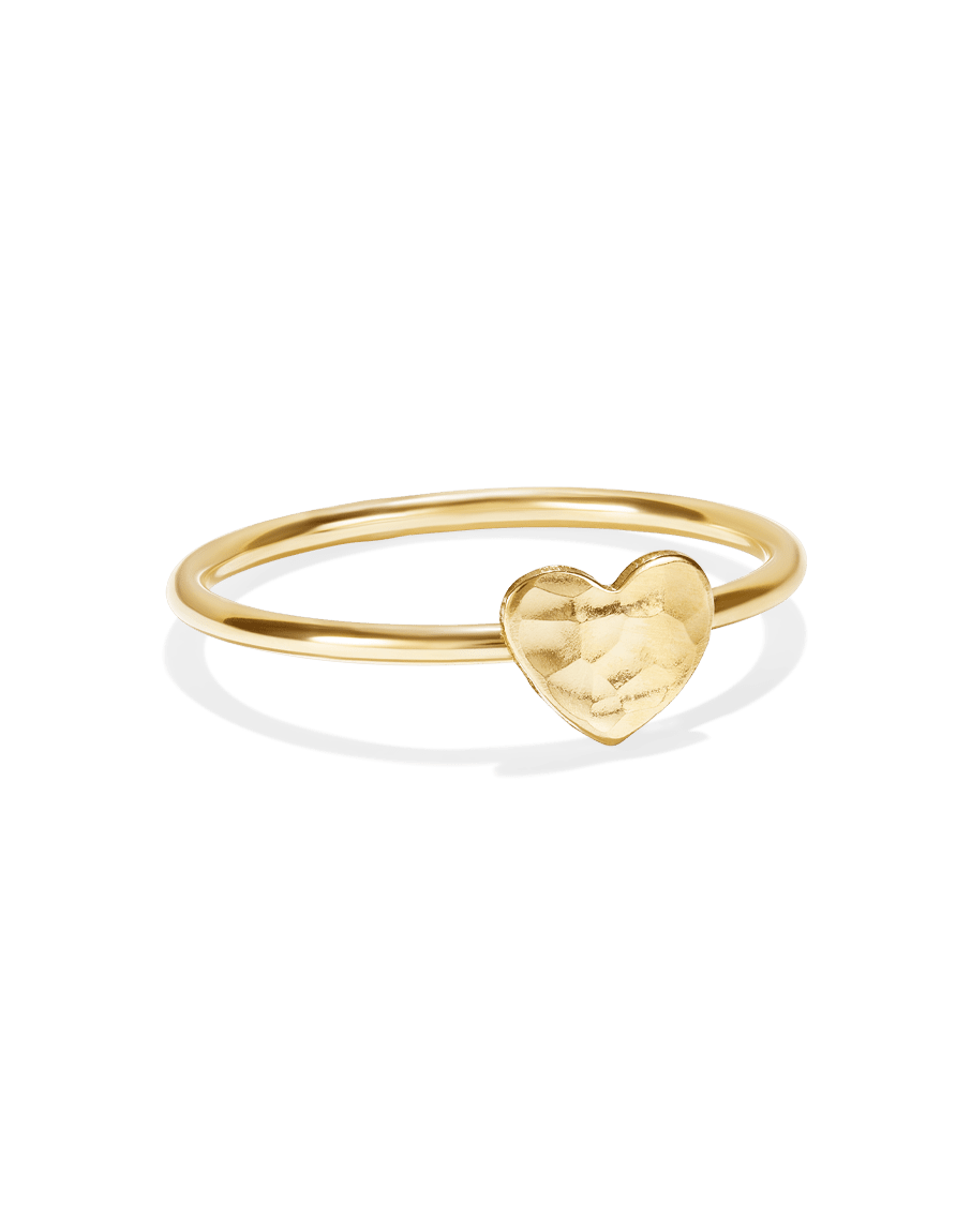 Tiny Heart Stacking Ring | James Michelle Jewelry