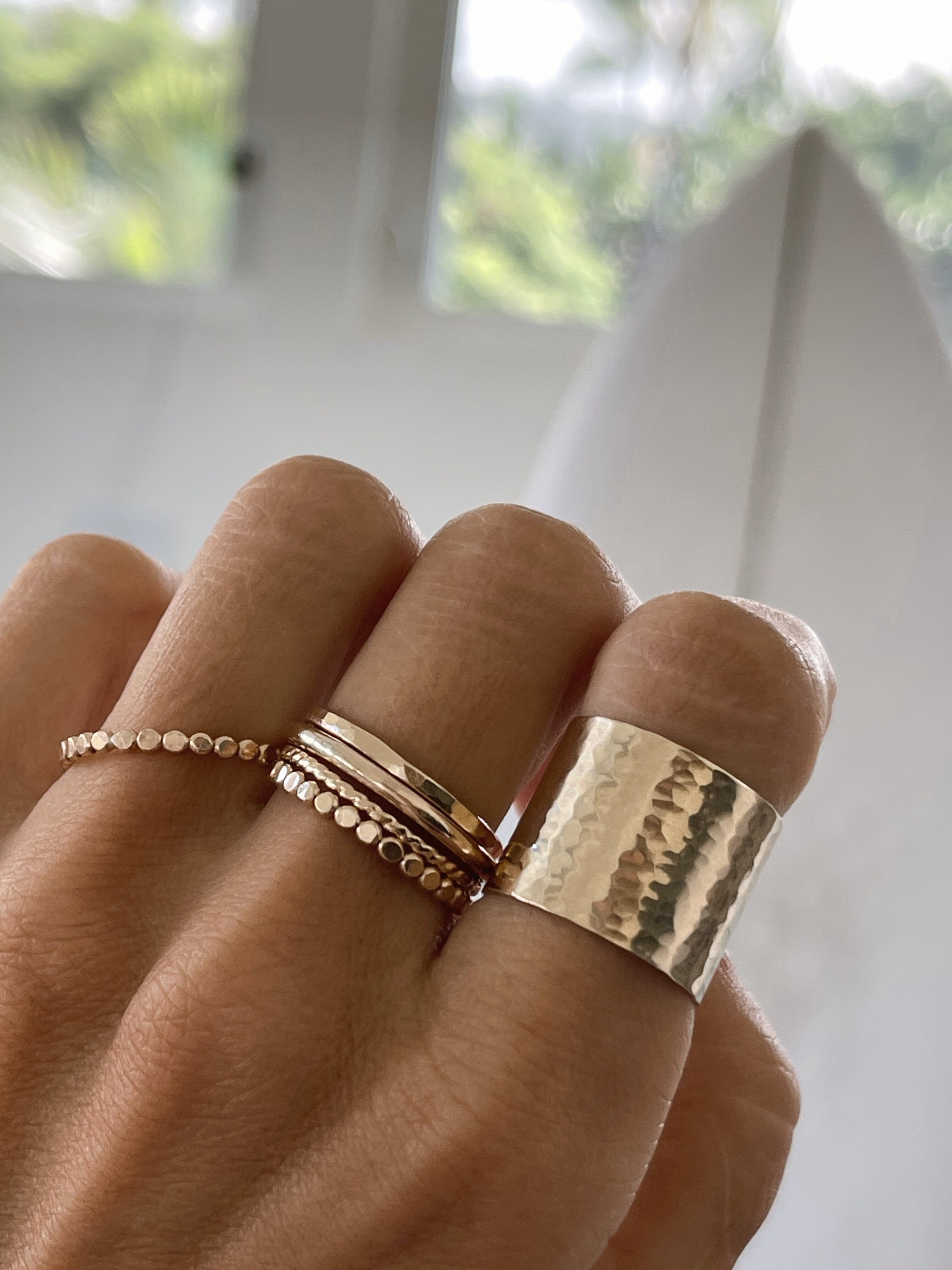 Thick Stacking Ring – James Michelle