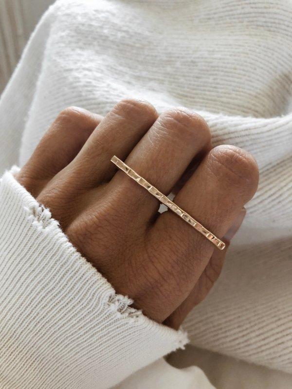 Knuckle Two Finger Ring