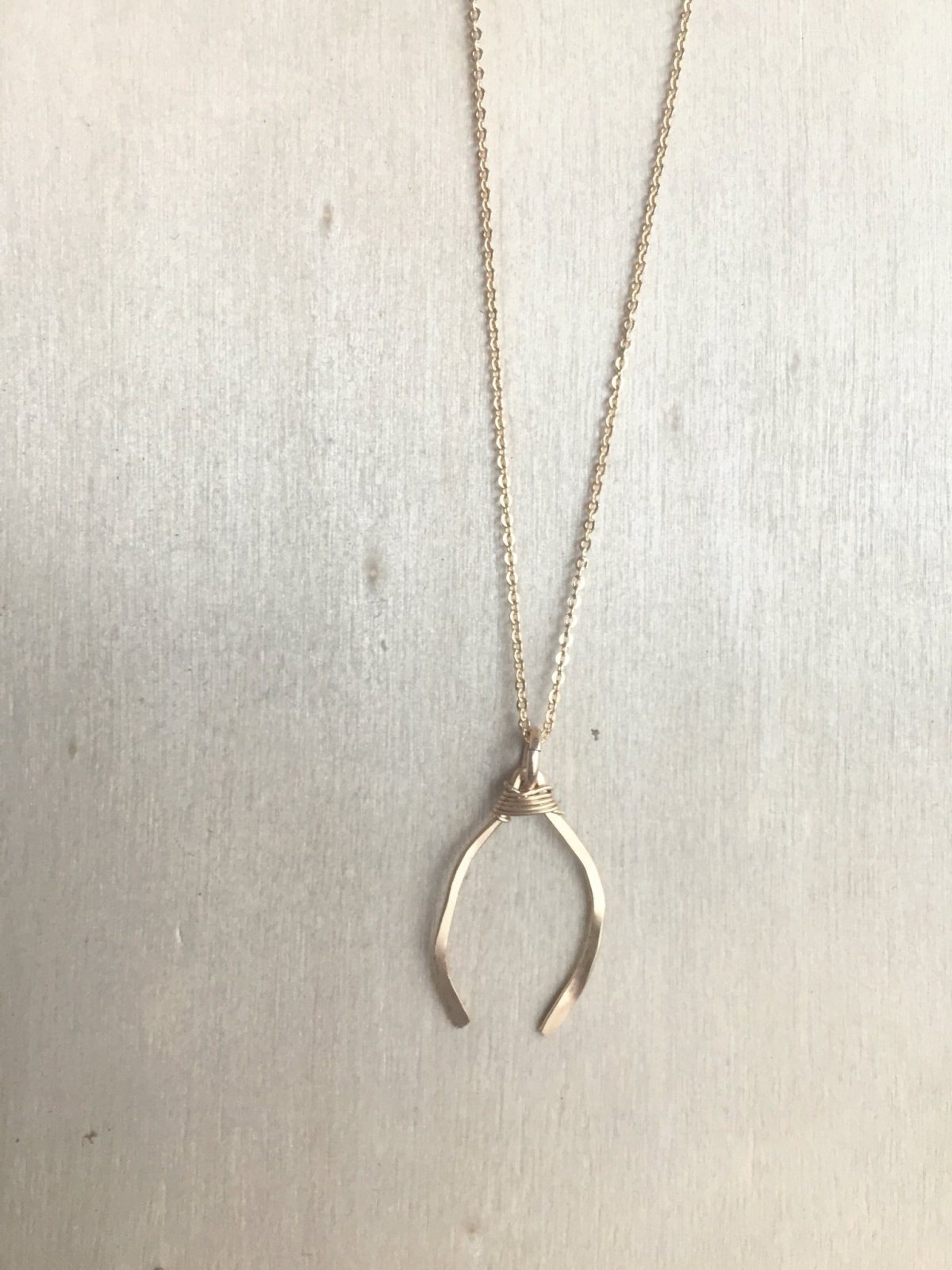 Wishbone Necklace