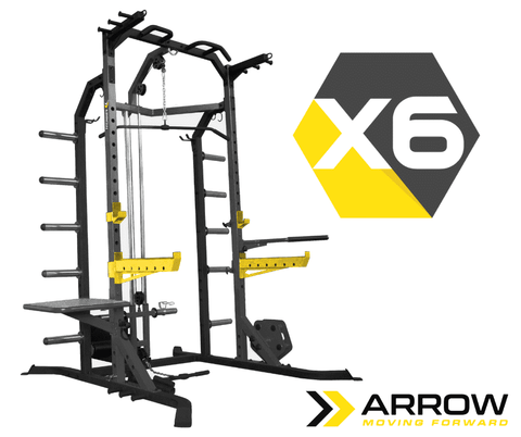 ARROW X6 Multi Half Rack Home Gym- Southern Cross Fitness