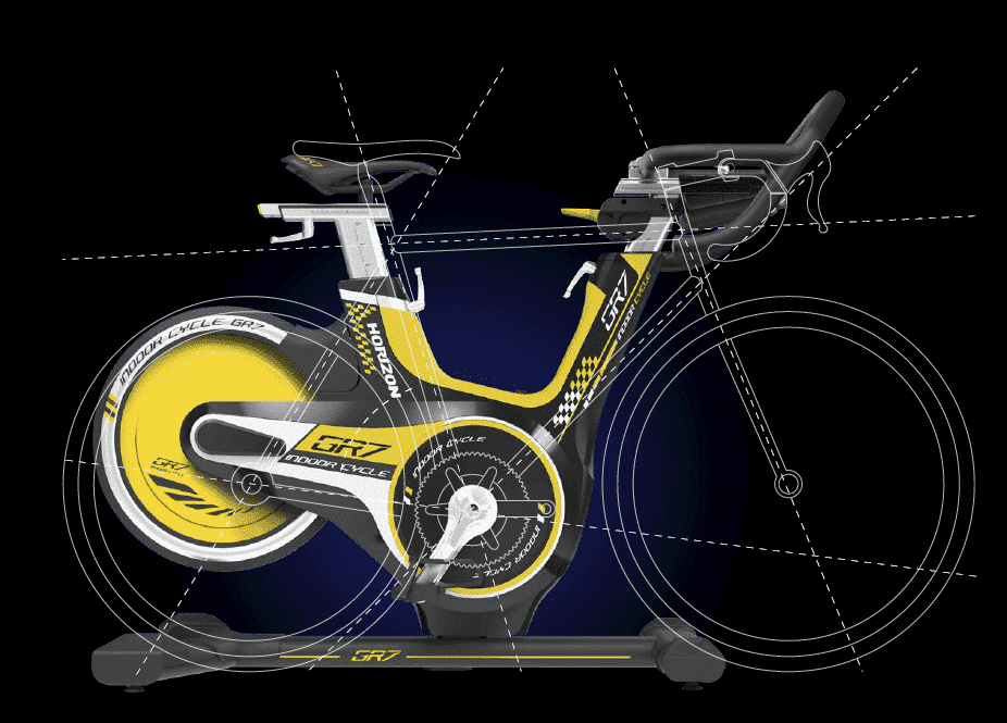 horizon gr7 spin bike