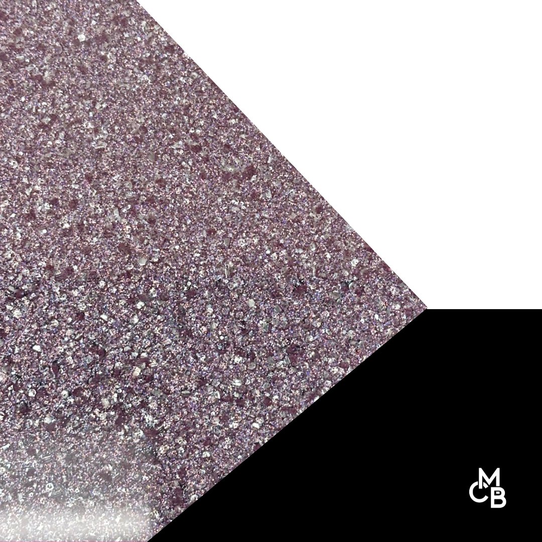 1/8" Prismatic GlitterBlend Cast Acrylic Sheets