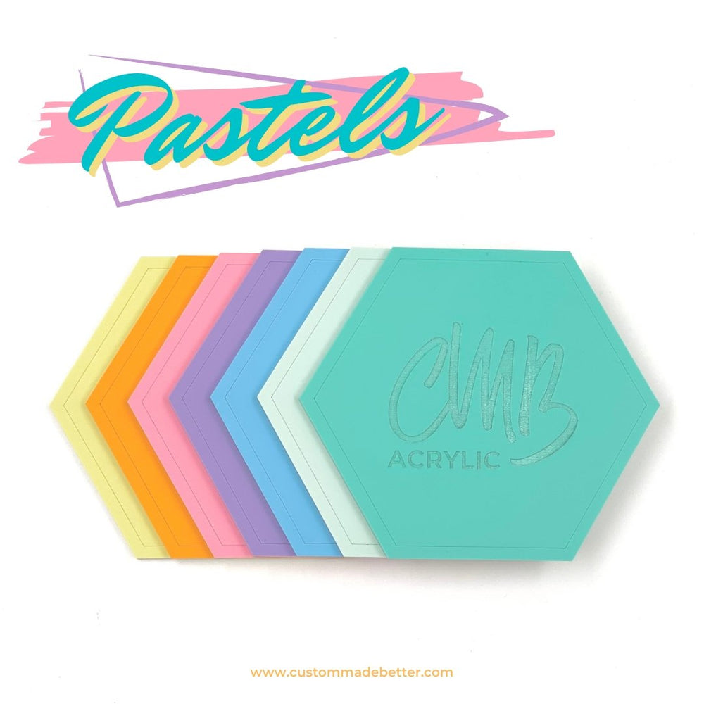 1/8 Pastel Blush Pink Cast Acrylic Sheet – Houston Acrylic