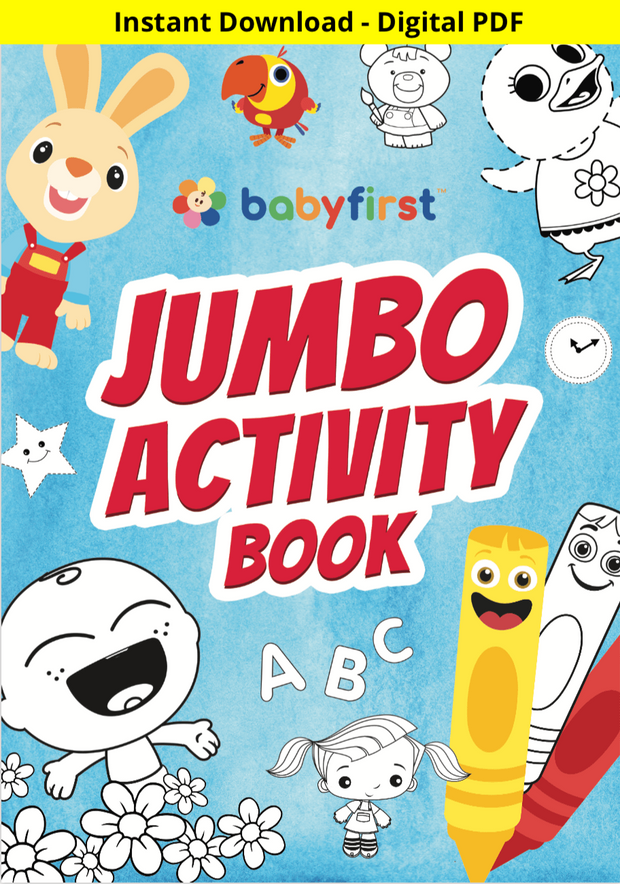 Download Digital Download Jumbo Activity Book Pdf 100 Pages Babyfirst Store