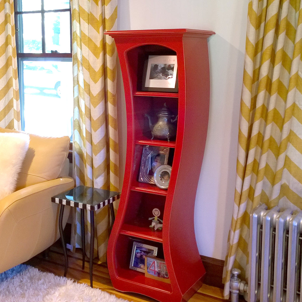 Modern Curved Bookcase By Dust Furniture Dust Furniture