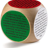 Christmas Prayer Cube for Morning Evening Mealtime and Family by Living Grace