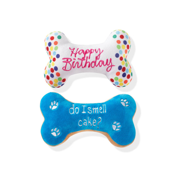 Pet Shop by Fringe Studio Birthday Bone Cookies Dog Toy - Paw Naturals